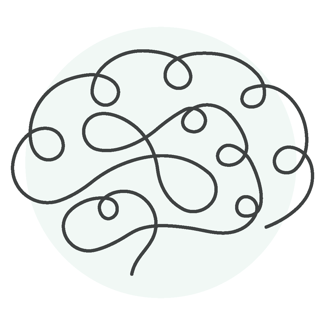 Line art icon of a brain, representing evaluations from Board-Certified Pediatric Specialists.