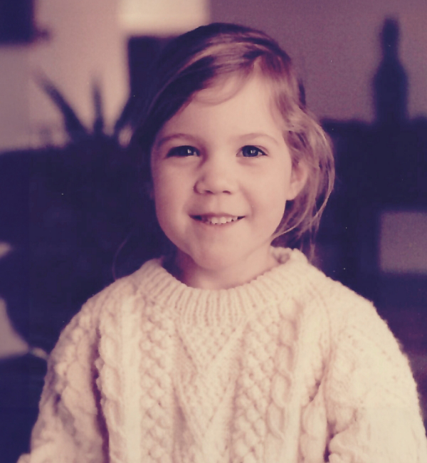 Photo of Una Childers as a child.